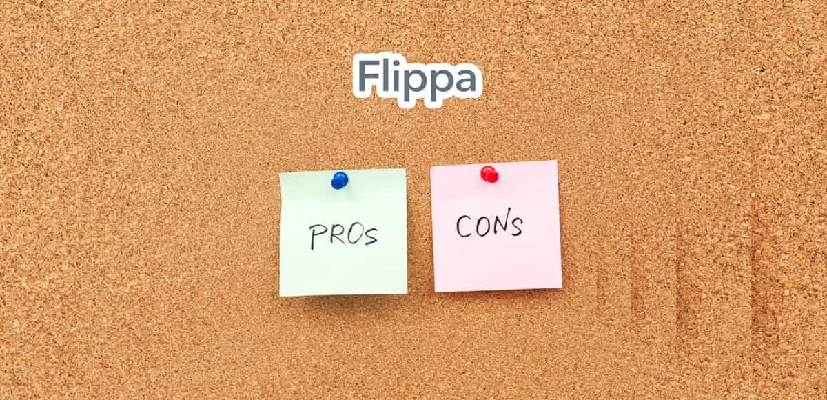 Pros & cons of flippa