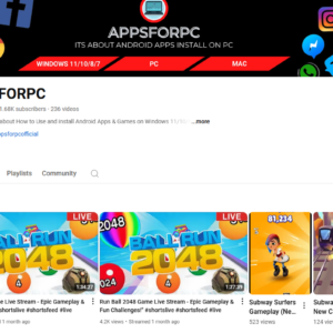 youtube.com/@appsforpc9
