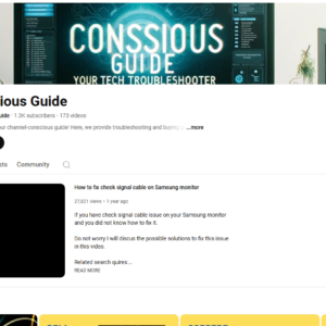 youtube.com/@ConciousGuide