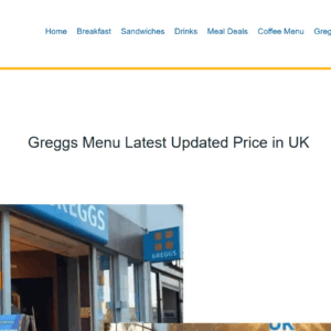 GreggsPriceMenu.co.uk