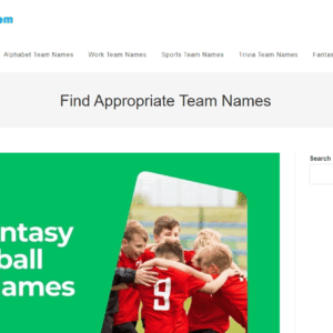 TeamNamesify.com