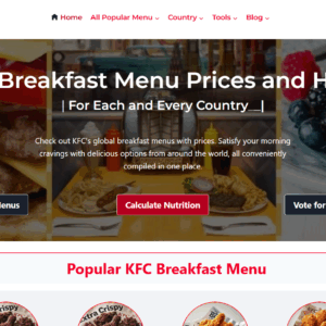 KFCBreakfastMenu.com