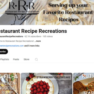 youtube.com/@RestaurantRecipeRecreations